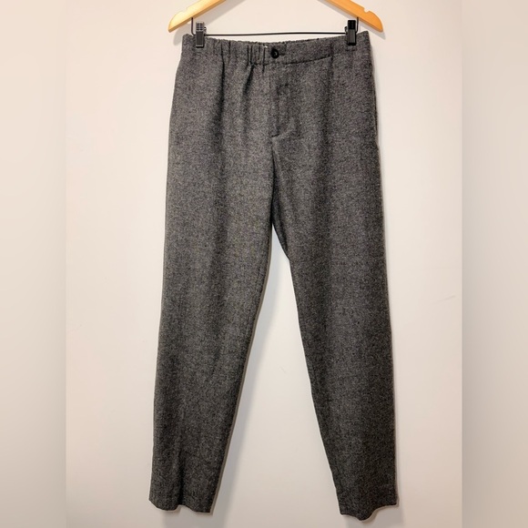 Club Monaco Gray Wool Silk Trousers size S - Picture 2 of 8